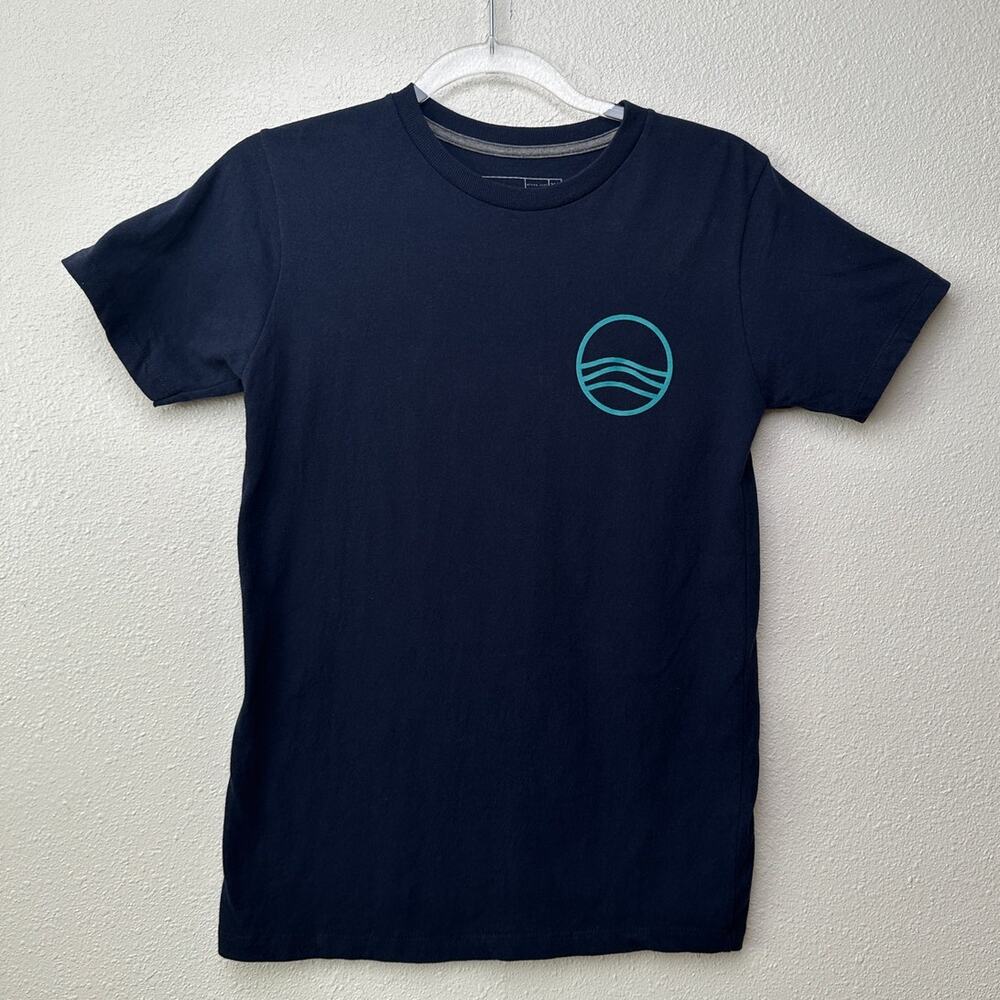 Puro Surf T Shirt Navy Blue XS Unisex Crew Neck - Picture 2 of 7